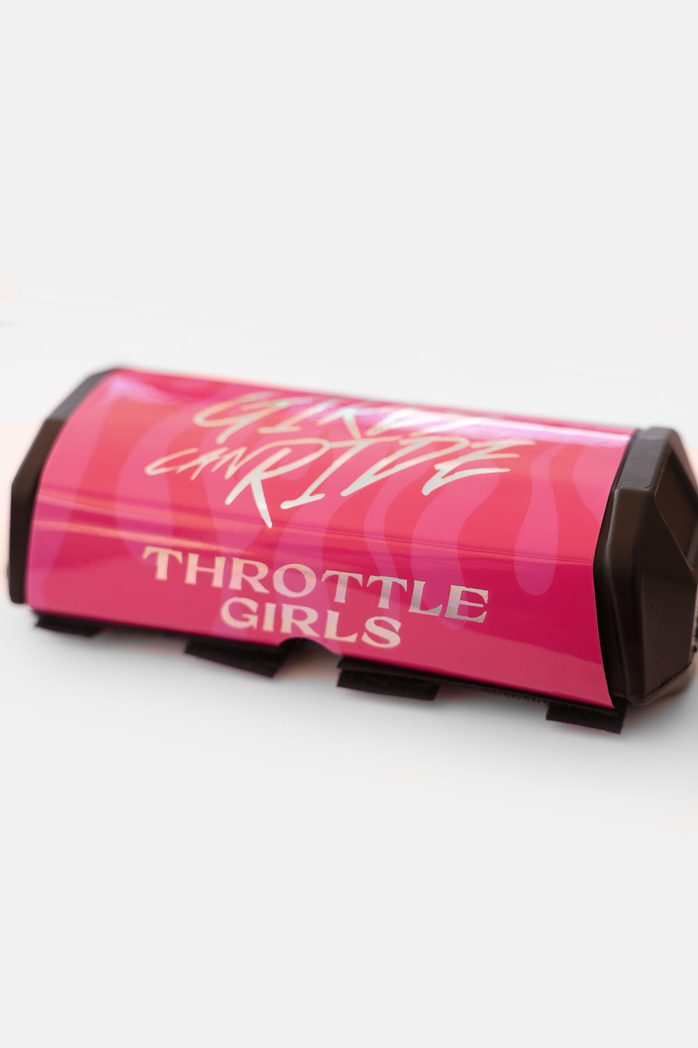 PINK GIRLS CAN RIDE BAR PAD