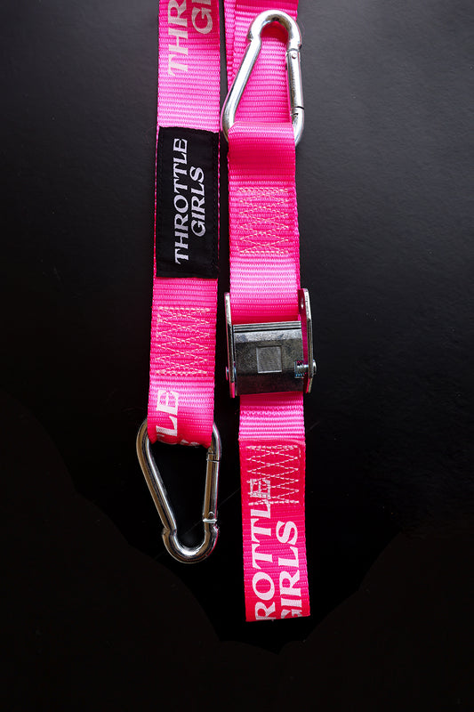 PINK MOTO TIE DOWNS