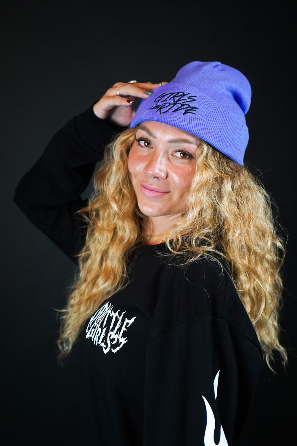 PURPLE GCR BEANIE