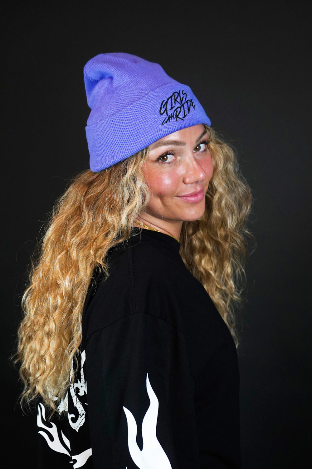PURPLE GCR BEANIE