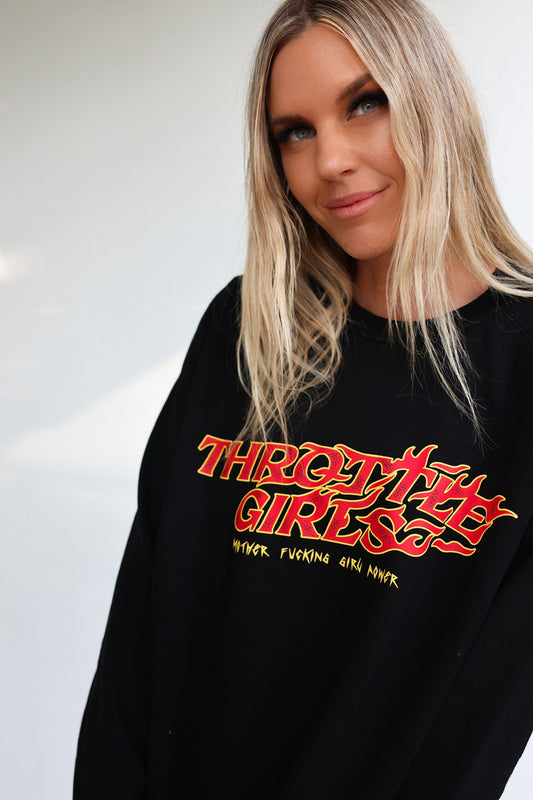 MF GIRL POWER CREW JUMPER