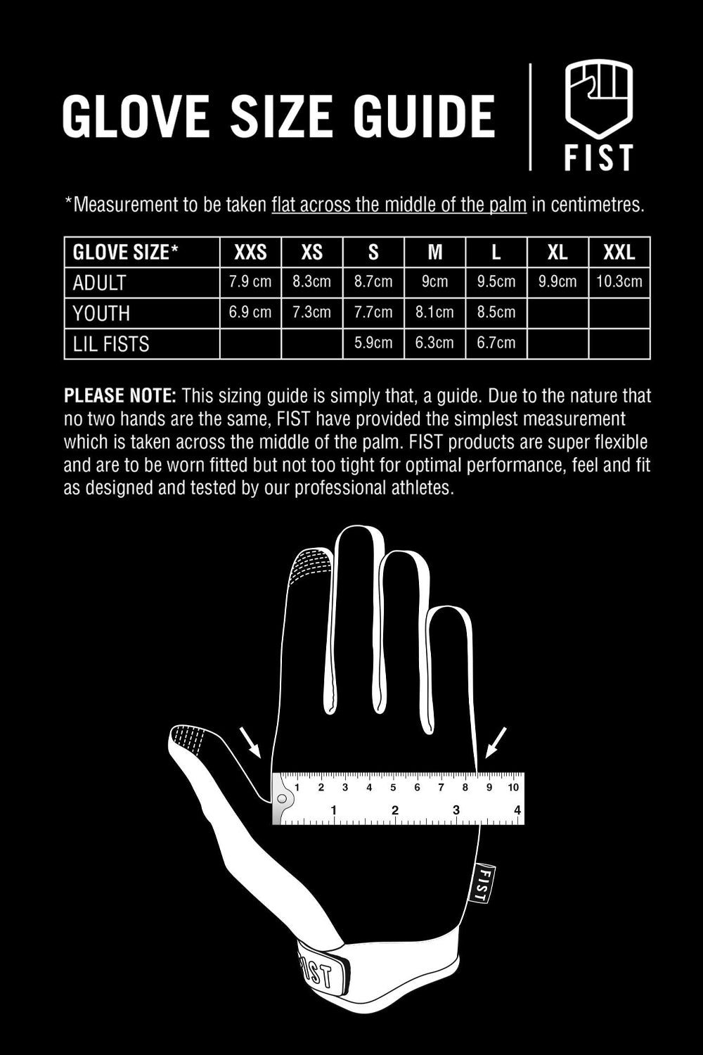 TG X FIST GLOVES ADULTS