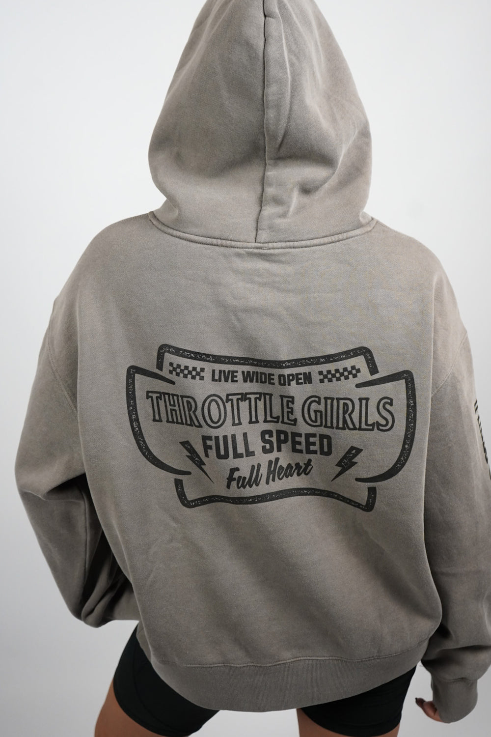 FULL SPEED HOODIE FADED GREY