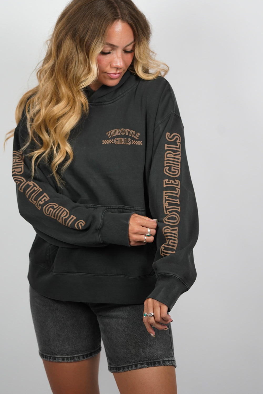 FULL SPEED HOODIE FADED BLACK