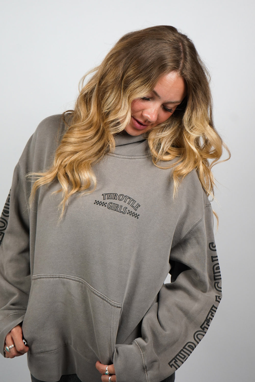 FULL SPEED HOODIE FADED GREY