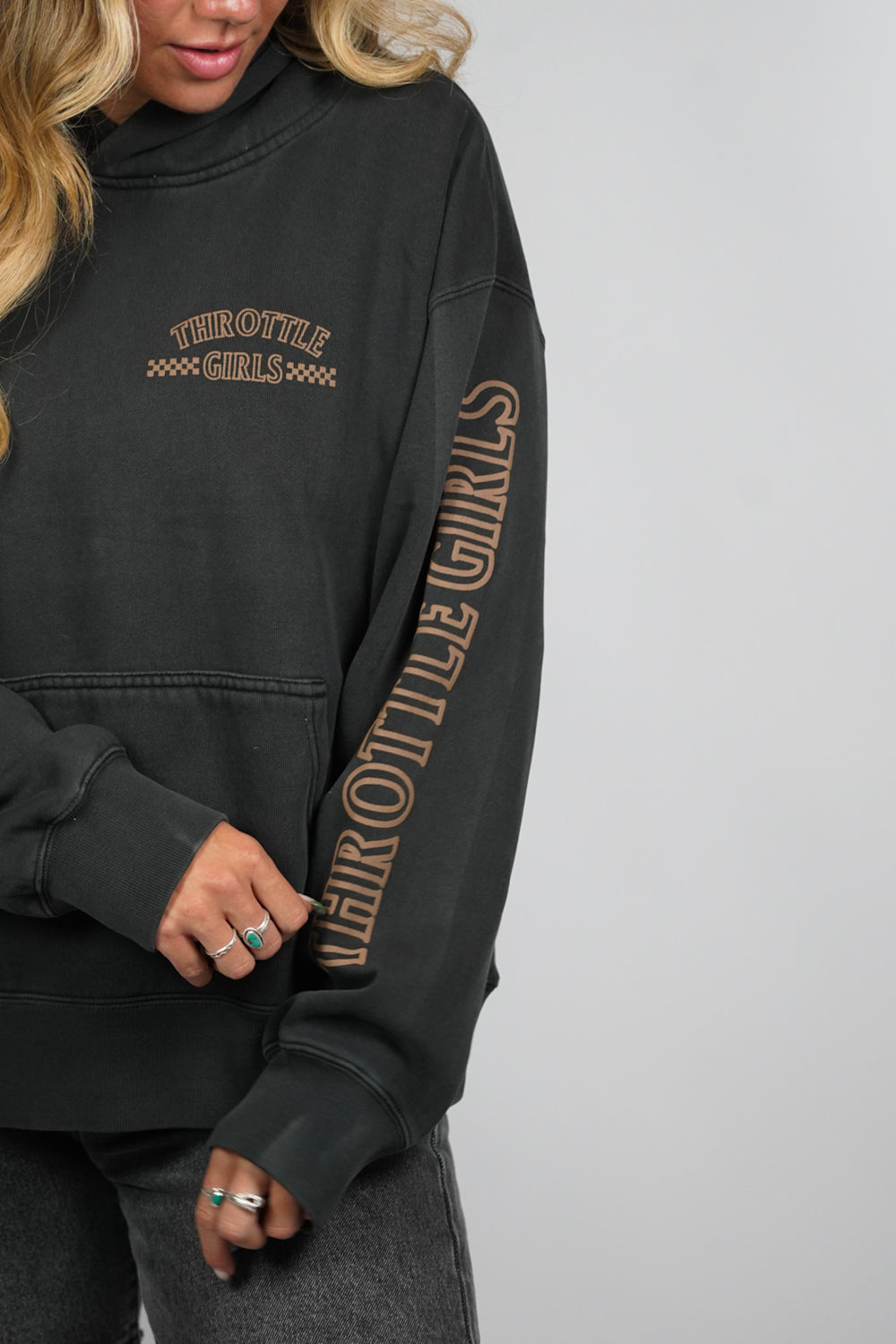 FULL SPEED HOODIE FADED BLACK