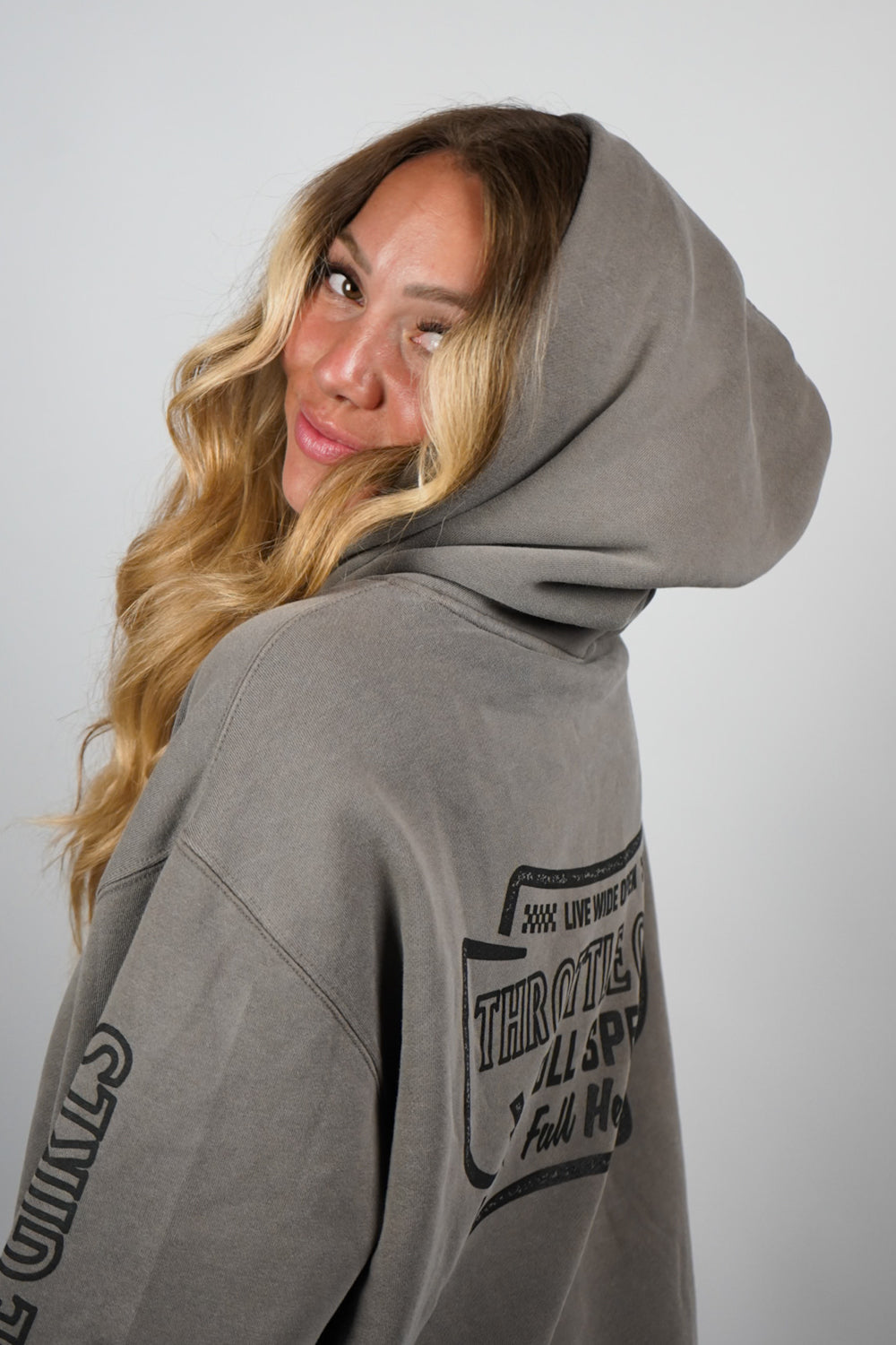 FULL SPEED HOODIE FADED GREY