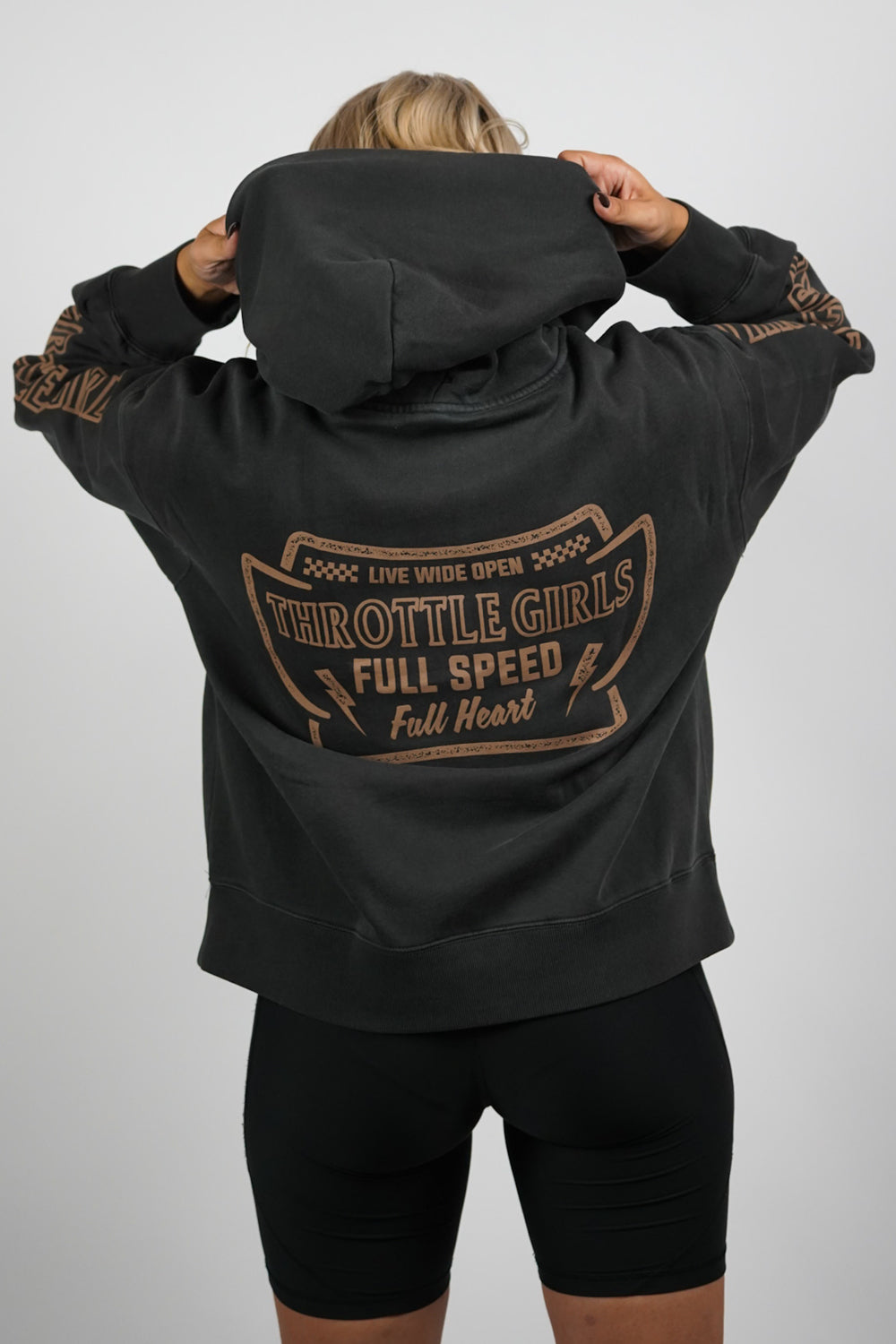 FULL SPEED HOODIE FADED BLACK