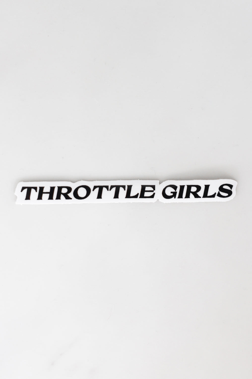 MINI THROTTLE GIRLS STICKER