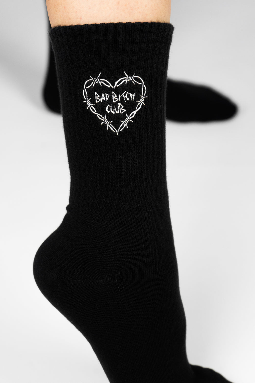 BAD BITCH CLUB SOCKS BLACK