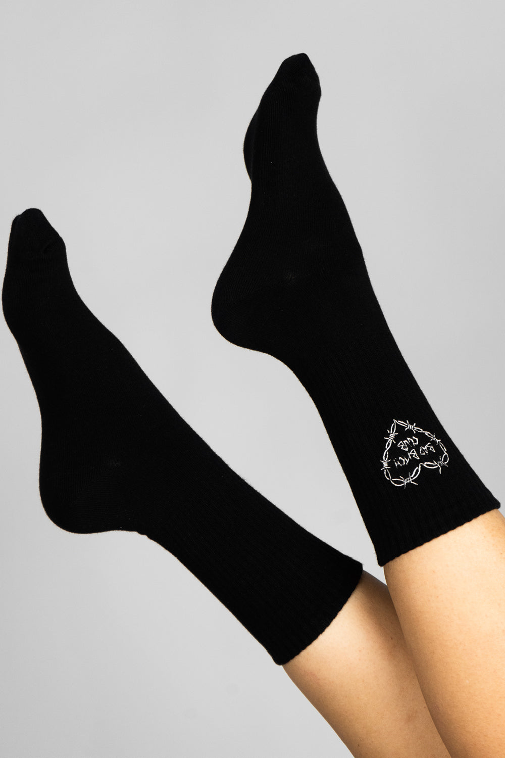 BAD BITCH CLUB SOCKS BLACK