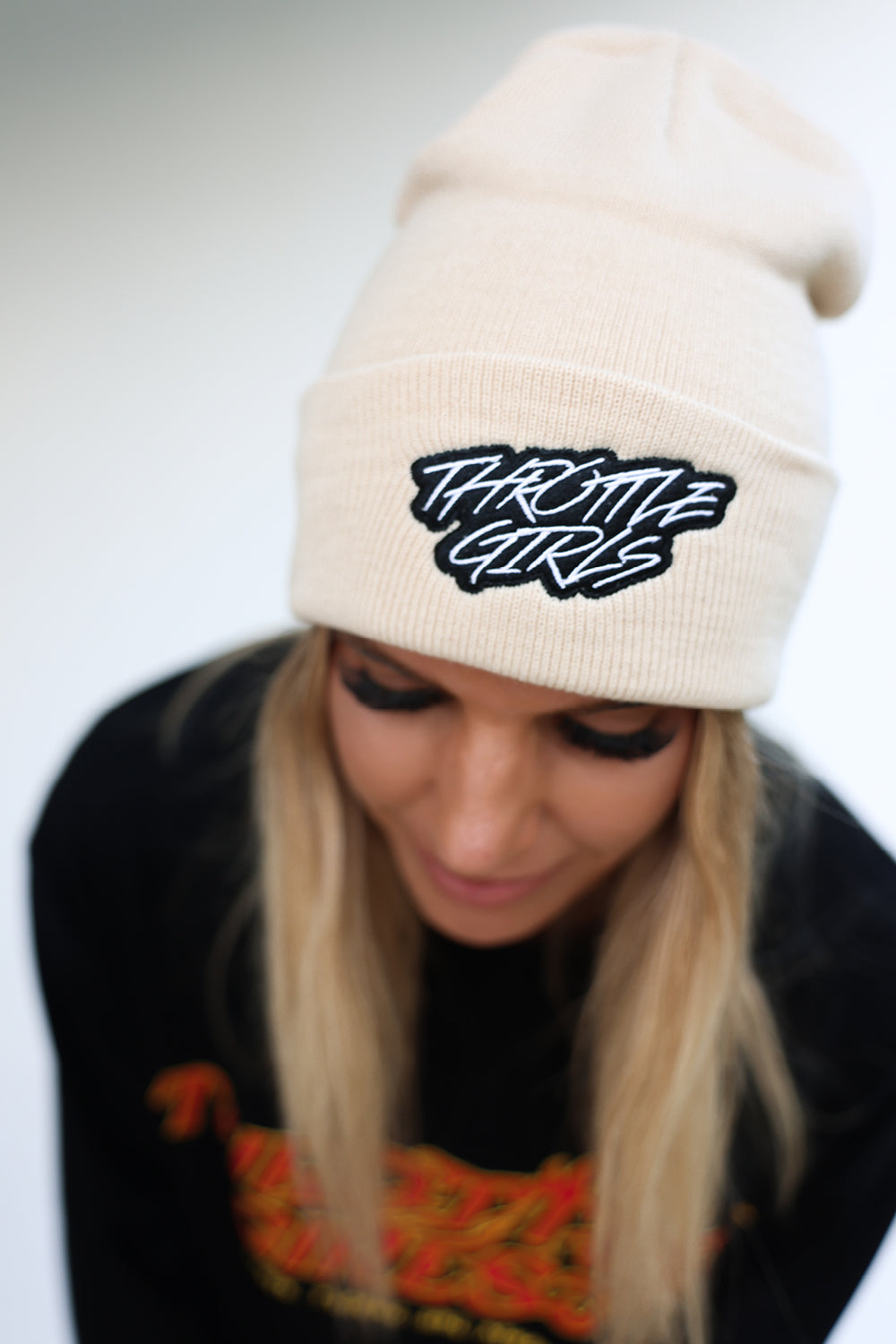 CREAM STAPLE BEANIE