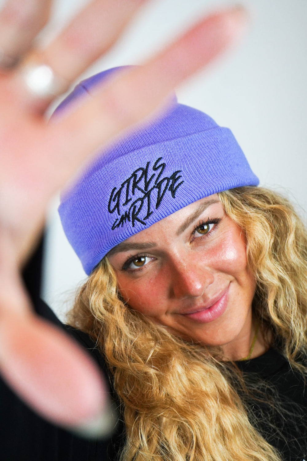 PURPLE GCR BEANIE