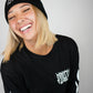 BLACK GCR BEANIE
