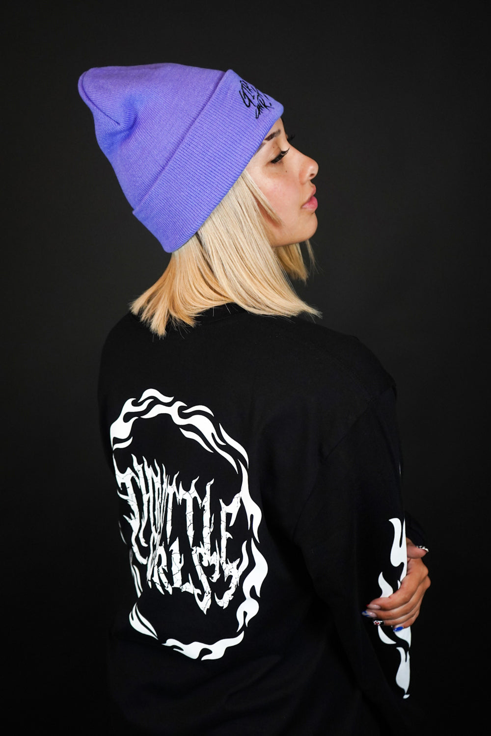 PURPLE GCR BEANIE