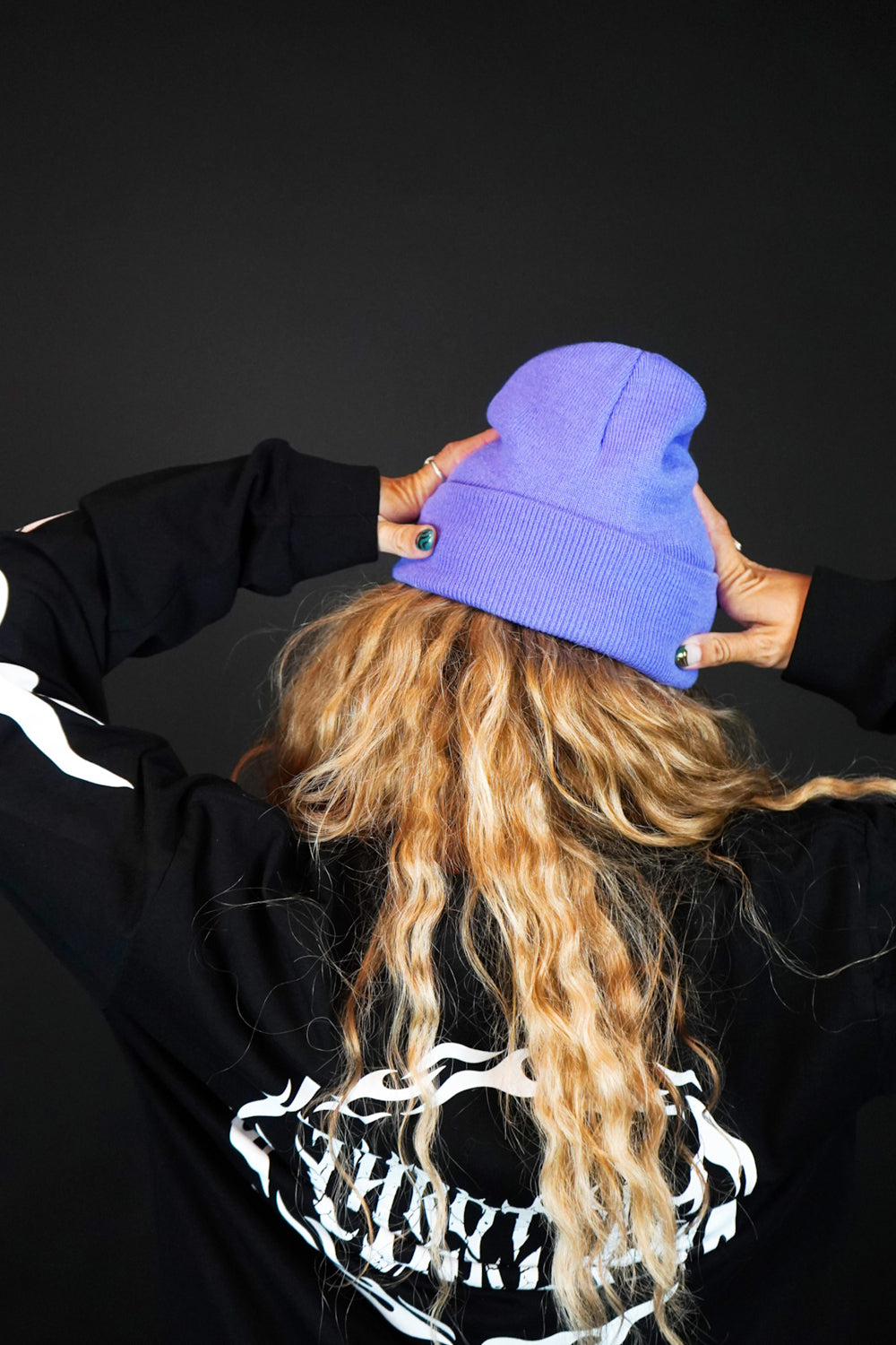 PURPLE GCR BEANIE