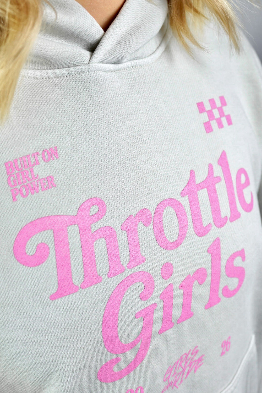 GIRL POWER HOODIE CREAM