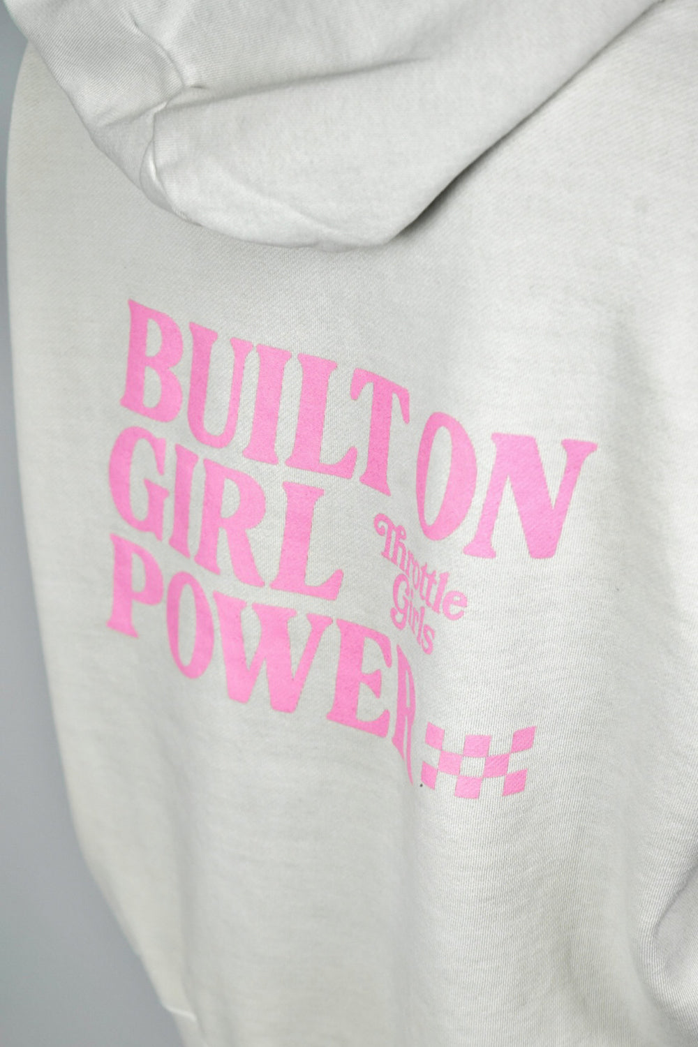 GIRL POWER HOODIE CREAM