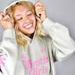 GIRL POWER HOODIE CREAM