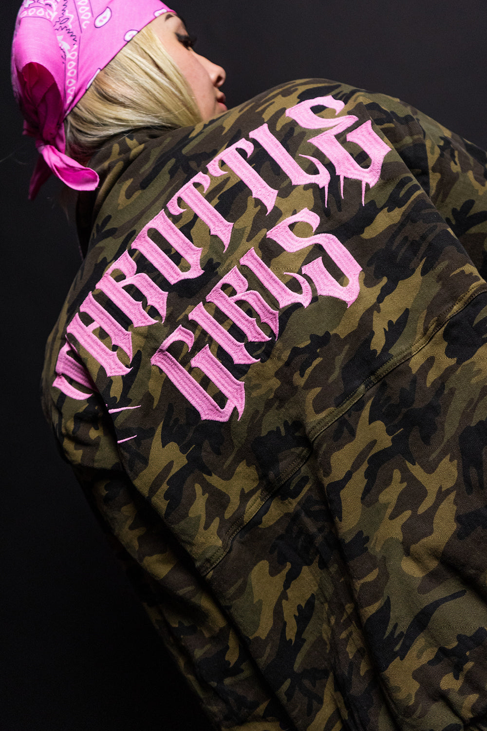 CAMO PINK REVERSIBLE JACKET