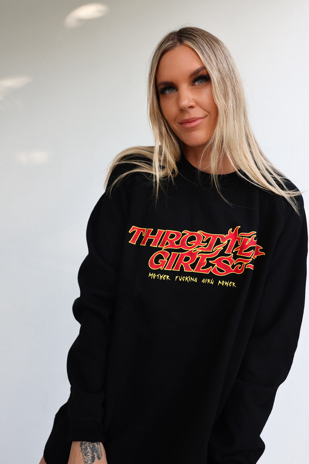 MF GIRL POWER CREW JUMPER