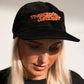 FLAME CORDUROY HAT BLACK