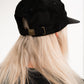 FLAME CORDUROY HAT BLACK