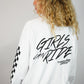 GCR CHECKERED LS TEE