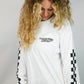 GCR CHECKERED LS TEE