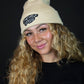 CREAM STAPLE BEANIE