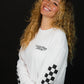 GCR CHECKERED LS TEE