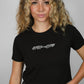 GCR CROP TEE BLACK