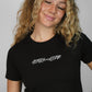 GCR CROP TEE BLACK