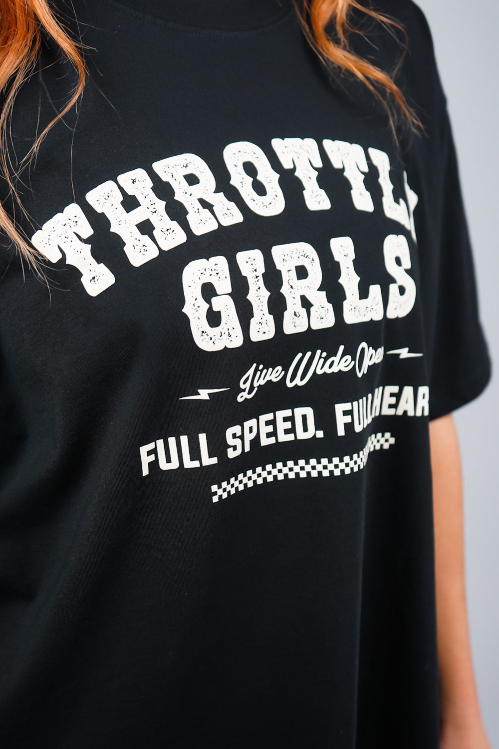 WESTERN TEE - CREAM PRINT