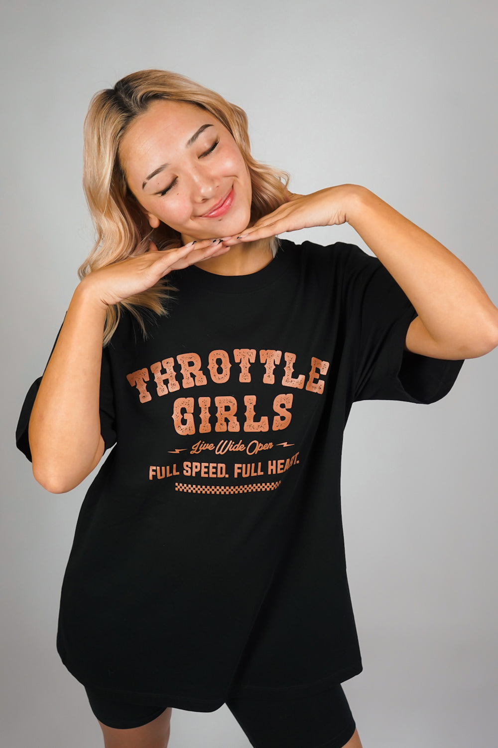 WESTERN TEE - BROWN PRINT