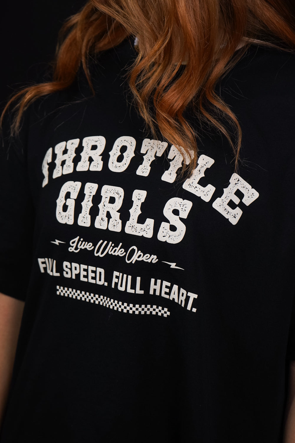 WESTERN TEE - CREAM PRINT