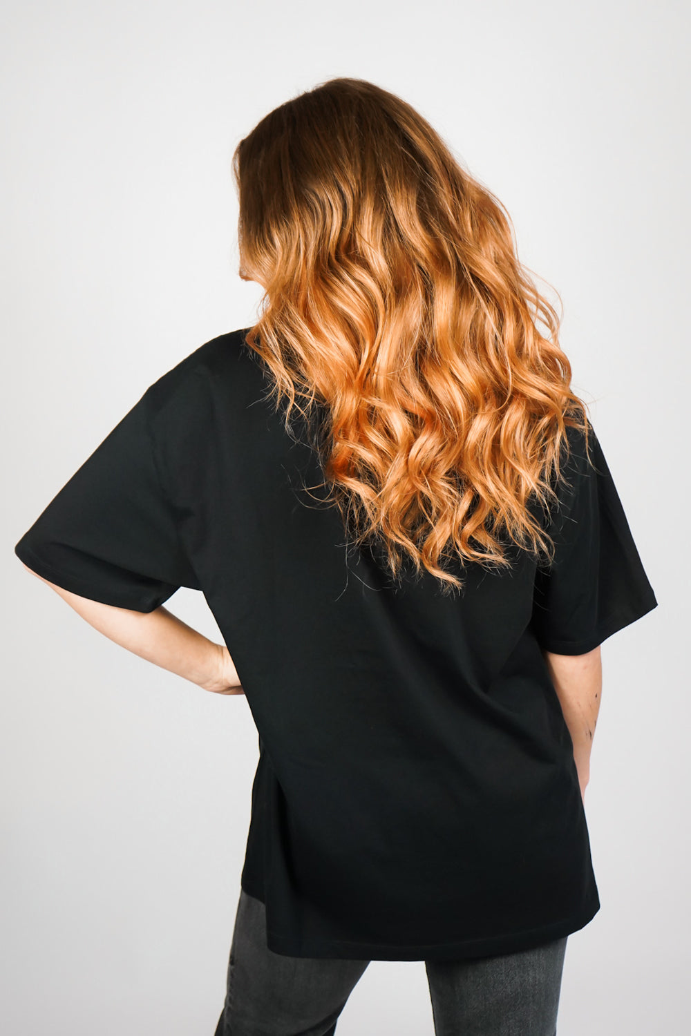 WESTERN TEE - BROWN PRINT