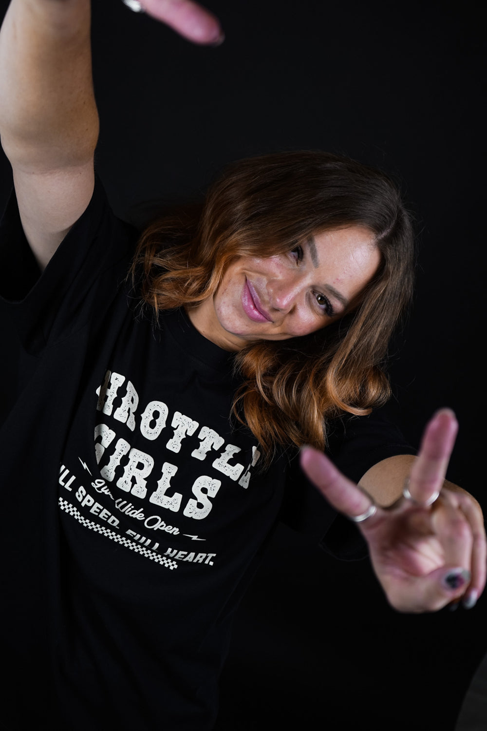 WESTERN TEE - CREAM PRINT