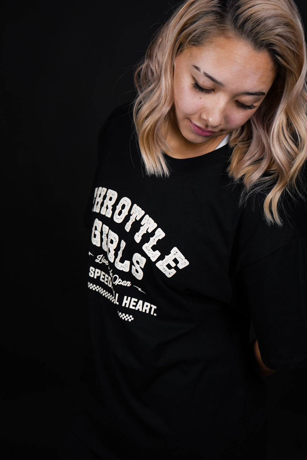 WESTERN TEE - CREAM PRINT