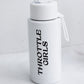 WHITE CERAMIC 1L DRINK BOTTLE