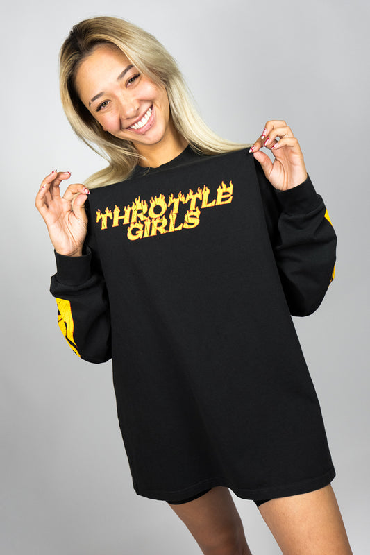 BURNOUT LS TEE