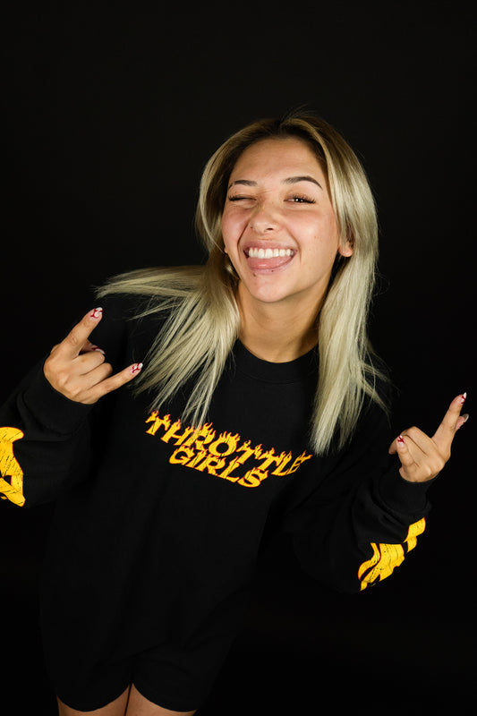 BURNOUT LS TEE