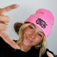PINK CORE BEANIE